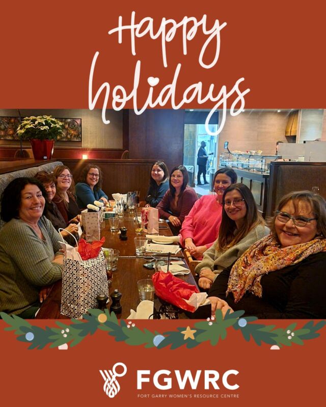 Wishing Everyone a Happy & Healthy Holiday Season! 

From all of us at the Fort Garry Women’s Resource Centre

#FGWRC #HappyHolidays
