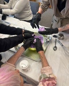 ✨THROWBACK THURSDAY: DIY Bath Bombs workshop! 🛁

We had such a great time creating, mixing, and experimenting with colours and scents alongside @creations_by_maegan 💜

Participants got hands-on making their own custom bath bombs, learning simple techniques and enjoying a relaxing, creative break from the everyday. The room was filled with laughter, self-care, and so many beautiful handmade creations to take home.

A big thank you to everyone who joined us and helped make the workshop such a calm and joyful experience. 

#Fgwrc #BathBombs #DIY #OutreachWorkshop #CreationsbyMaegan #TBT