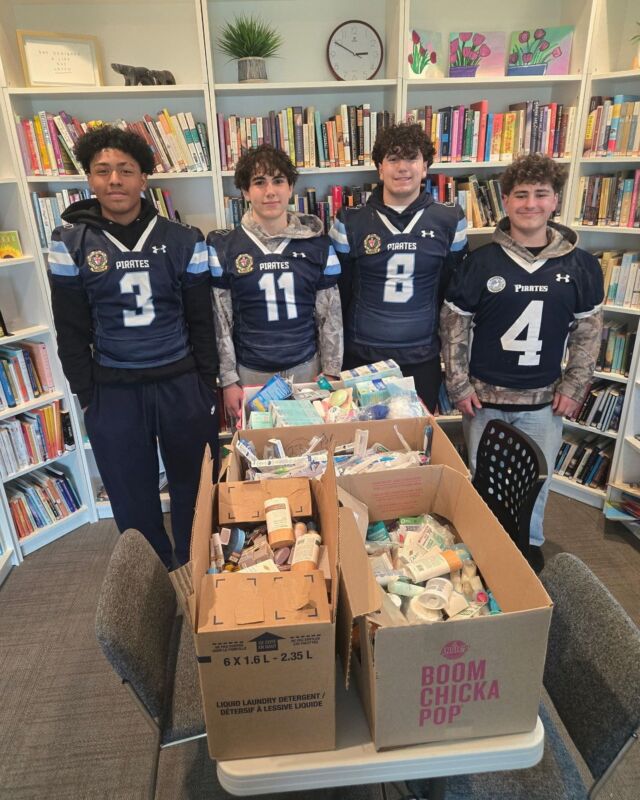 What an incredible display of community care and generosity from Grant Park High School.

Through a school-wide effort, 4 big boxes of hygiene items were collected and donated—an amazing contribution that will help support individuals and families in need.

A heartfelt thank you goes out to the Grant Park High School student body, teachers, and the @grantparkfb Booster Club, as well as Doug, for helping coordinate and support this initiative. Your kindness and teamwork make a meaningful difference, bringing dignity and essential care to those who need it most.

We truly appreciate everyone who took part in making this effort such a success. 

#FGWRC #CommunityCare #GrantParkHighSchool #StudentLeadership #GivingBack #HygieneDrive #CommunitySupport #DignityMatters #WinnipegCommunity #StrongerTogether