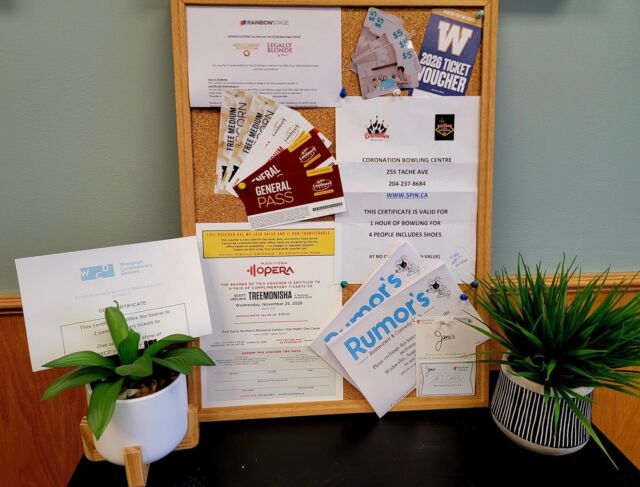 Silent Auction Showcase! 🎉

Check out these amazing prizes you could win at our #FGWRCOneNightOneCause Games & Glamour Silent Auction on June 4!

Featuring standout giftcards from @rainbowstage, @manitobaopera, @wpgbluebomberscfl Football Club, @coronationbowlingcentre, @landmarkcinemas, @rumorscomedy, @rrcpolytech, @wpgcontemps and @calliaflowers, there’s something for everyone to love!

✨ Treat yourself while giving back to a meaningful cause.

Join us! 🎟️ Last day to get your event tickets! Link in Bio!

#FGWRC #FGWRCOneNightOneCause #GamesAndGlamour #Fundraiser #Gala #EveryoneIsWelcome #ThingsToDoInWinnipeg #RainbowStage #ManitobaOpera #WinnipegFootballClub #CoronationBowlingCentre #LandmarkCinemas #RumorsComedyClub #RRCPolytech #WinnipegContemporaryDancers #CalliaFlowers