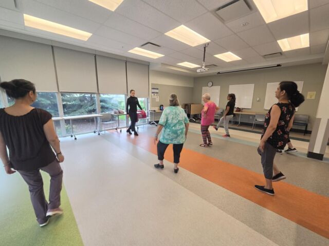 Finding joy through movement!

Last month, community members had the opportunity to step into the world of dance through a Beginner Jazz Dance Class led by Chelsea from @thisisgenesis.dance.

The session provided a fun and welcoming space to try something new, build confidence, connect with others, and enjoy the many benefits of movement and self-expression.

A special thank you to Chelsea for sharing her time, passion, and expertise with our community. We’re grateful for community partners like Genesis School of Dance who help create meaningful opportunities for connection, learning, and joy.

We loved having you with us and hope to welcome you back again soon! 

#FGWRC #CommunityConnection #CommunityWellbeing #WomenSupportingWomen #WinnipegCommunity #WinnipegEvents #SelfCare #BuildingBelonging #CommunityCare #ThankYou